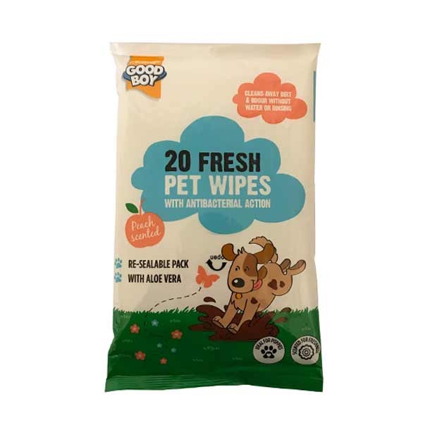 Good Boy 20 Fresh Pet Wipes 1 Good Boy 20 Fresh Pet Wipes