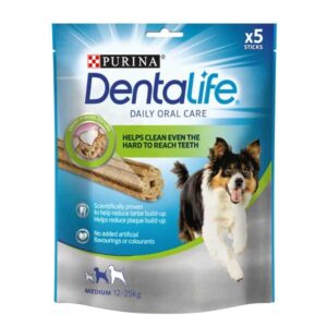 Dentalife Dental Sticks Chicken Medium 5 Pack Dog Treat
