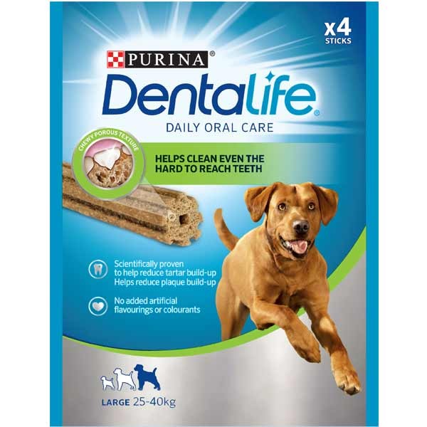 Dentalife Dental Sticks Chicken Large 4 Pack Dog Treat 1 Dentalife Dental Sticks Chicken Large 4 Pack Dog Treat