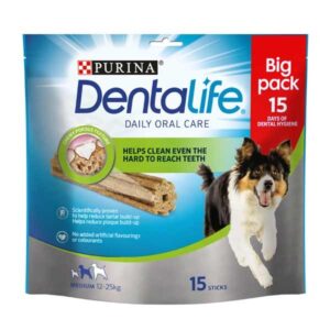 Dentalife Dental Sticks Chicken Medium 15 Pack Dog Treat