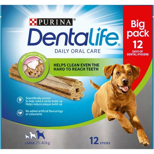 Dentalife Dental Sticks Chicken Large 12 Pack Dog Treat 1 Dentalife Dental Sticks Chicken Large 12 Pack Dog Treat