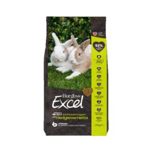 Burgess Excel Natures Blend Rabbit Nuggets with Hedgerow Herbs 1.5kg