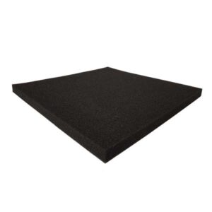 Hugo Fine Foam Black 50x50x3cm