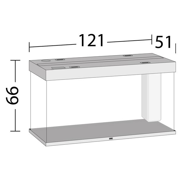 Juwel Rio 350 Black LED Aquarium 2 Juwel Rio 350 Black LED Aquarium - Image 2