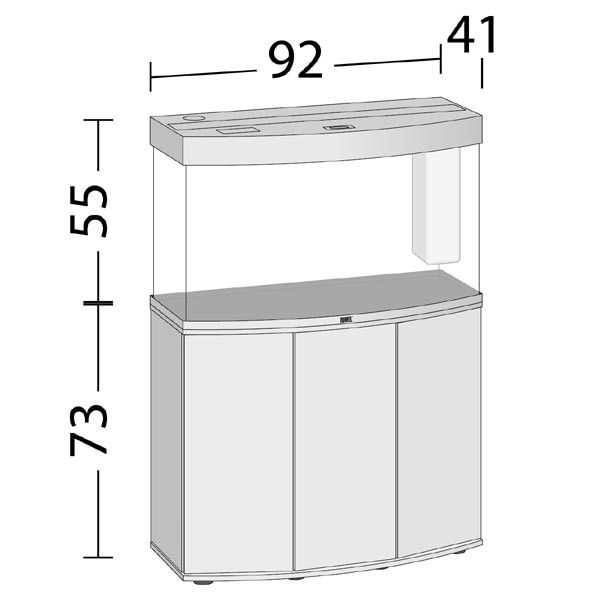 Juwel Vision 180 Lightwood LED Aquarium & Cabinet 3 Juwel Vision 180 Lightwood LED Aquarium & Cabinet - Image 3
