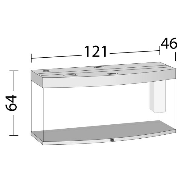 Juwel Vision 260 Black LED Aquarium 3 Juwel Vision 260 Black LED Aquarium - Image 3