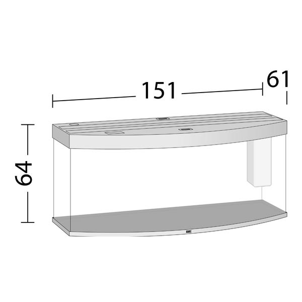 Juwel Vision 450 Black LED Aquarium 3 Juwel Vision 450 Black LED Aquarium - Image 3