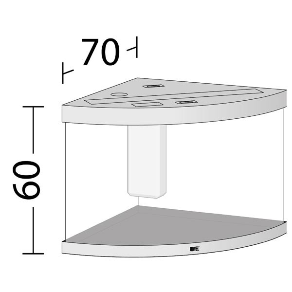 Juwel Trigon 190 Black LED Aquarium 3 Juwel Trigon 190 Black LED Aquarium - Image 3