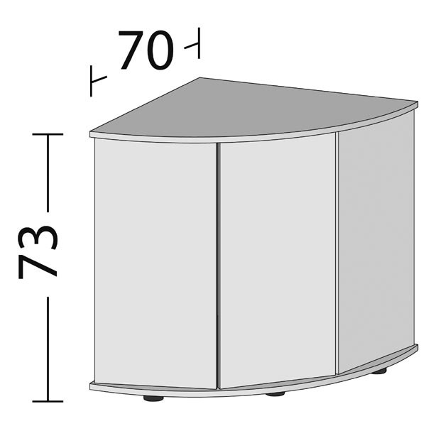 Juwel Trigon 190 Lightwood Cabinet SBX 3 Juwel Trigon 190 Lightwood Cabinet SBX - Image 3