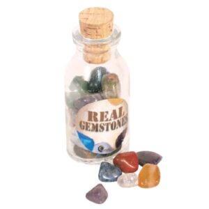 Gemstones in Bottle