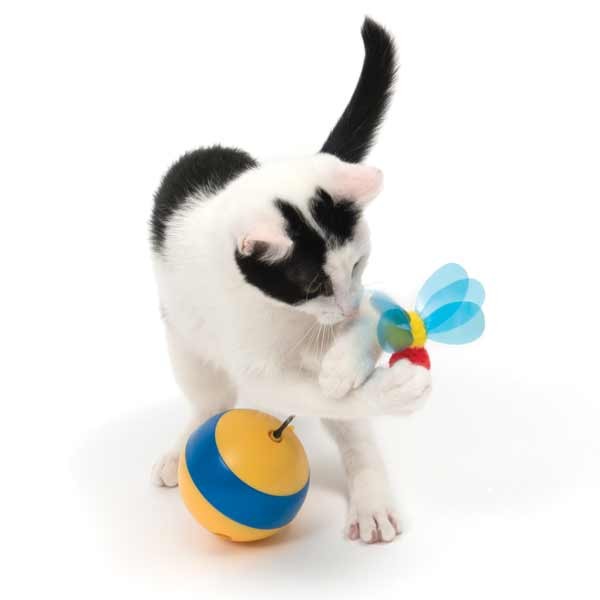 Catit Play Tumbler Bee Cat Toy 3 Catit Play Tumbler Bee Cat Toy - Image 3