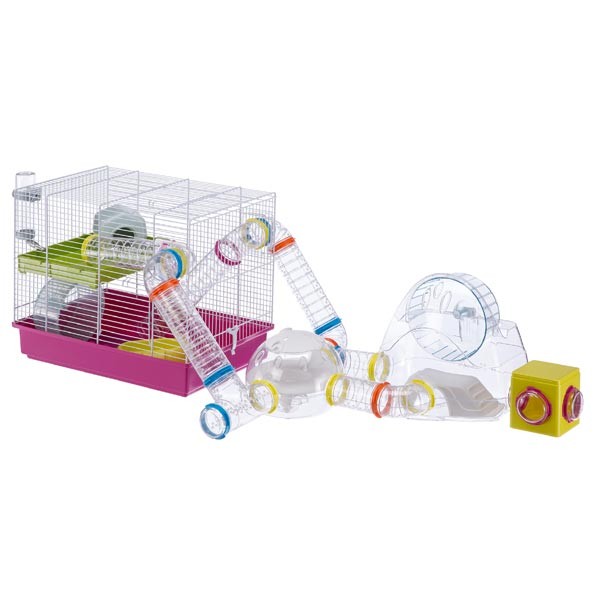 Ferplast Cube Modular Habitat for Hamsters 2 Pack 4 Ferplast Cube Modular Habitat for Hamsters 2 Pack - Image 4