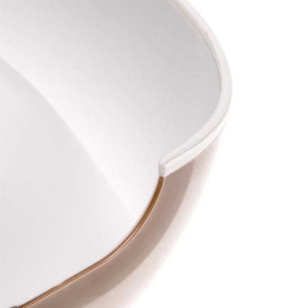 Ferplast Glam Large Dove Grey Bowl 2 Ferplast Glam Large Dove Grey Bowl - Image 2