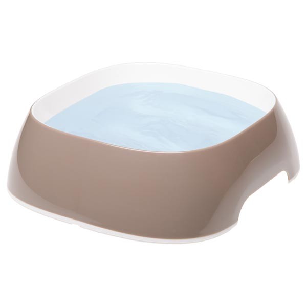 Ferplast Glam Large Dove Grey Bowl 3 Ferplast Glam Large Dove Grey Bowl - Image 3