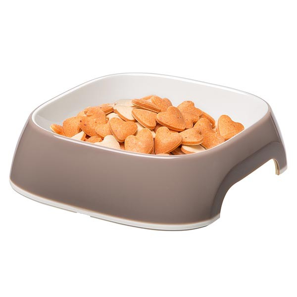 Ferplast Glam Medium Dove Grey Bowl 4 Ferplast Glam Medium Dove Grey Bowl - Image 4