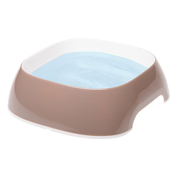 Ferplast Glam Small Dove Grey Bowl 3 Ferplast Glam Small Dove Grey Bowl - Image 3