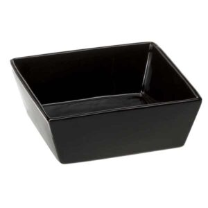 Ferplast Altair Dog/Cat Ceramic Bowl Black 14cm