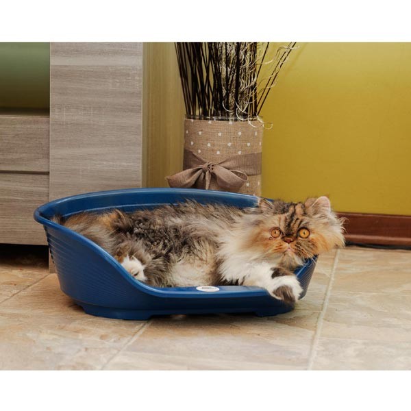 Ferplast Siesta Deluxe Plastic Bed Grey Size 2 3 Ferplast Siesta Deluxe Plastic Bed Grey Size 2 - Image 3