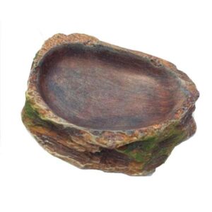 Betta Terra Extra Small Reptile Dark Water Dish