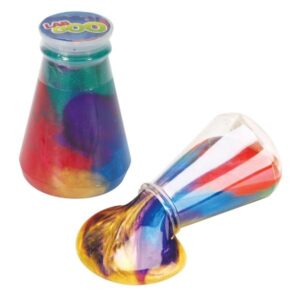 Rainbow Slime in Flask