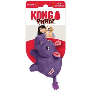 KONG Phatz Hippo Medium Dog Toy