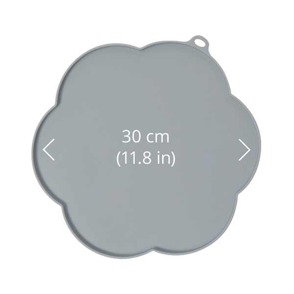 Catit Flower Placemat Grey Medium 2 Catit Flower Placemat Grey Medium - Image 2