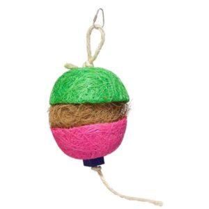 Beaks Forager Coco Colour Puff Bird Toy