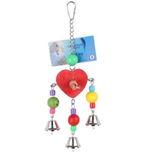Adventure Bound Wooden Heart Bird Toy