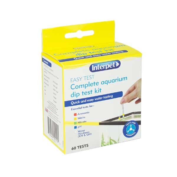 Interpet Complete Aquarium Dip Test Kit 60 Tests 1 Interpet Complete Aquarium Dip Test Kit 60 Tests