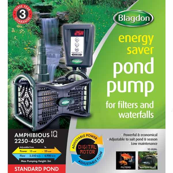 Blagdon AmphibiousIQ Energy Saver Pump 2250-4500 15-25w 3 Blagdon AmphibiousIQ Energy Saver Pump 2250-4500 15-25w - Image 3