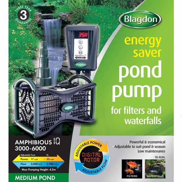 Blagdon AmphibiousIQ Energy Saver Pump 3000-6000 17w-35w 3 Blagdon AmphibiousIQ Energy Saver Pump 3000-6000 17w-35w - Image 3