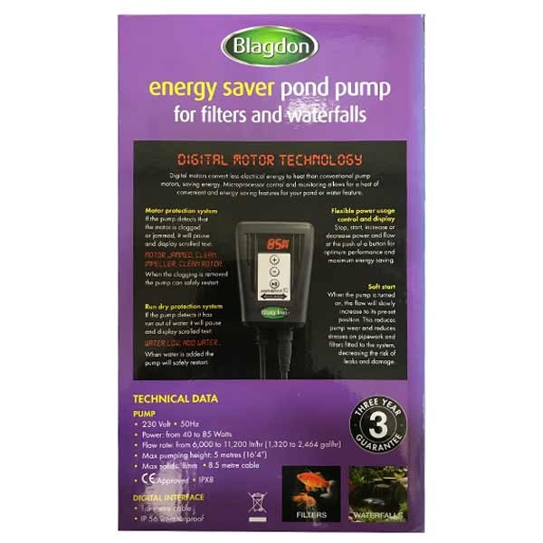 Blagdon Amphibious IQ Energy Saver Pump 6000-12000 3 Blagdon Amphibious IQ Energy Saver Pump 6000-12000 - Image 3