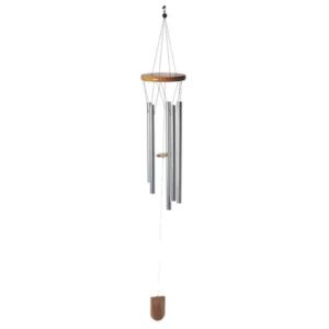 Wooden Wind Chime With Metal Tubes 88cm