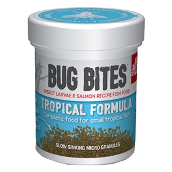 Fluval Bug Bites Tropical 45g (Small-Medium) Granules 1 Fluval Bug Bites Tropical 45g (Small-Medium) Granules