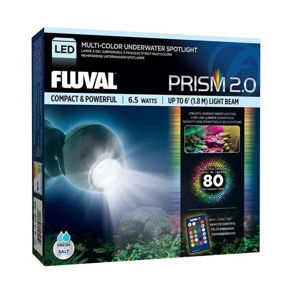 Fluval Prism Multi-Colour Underwater Spotlight LED 1 Fluval Prism Multi-Colour Underwater Spotlight LED