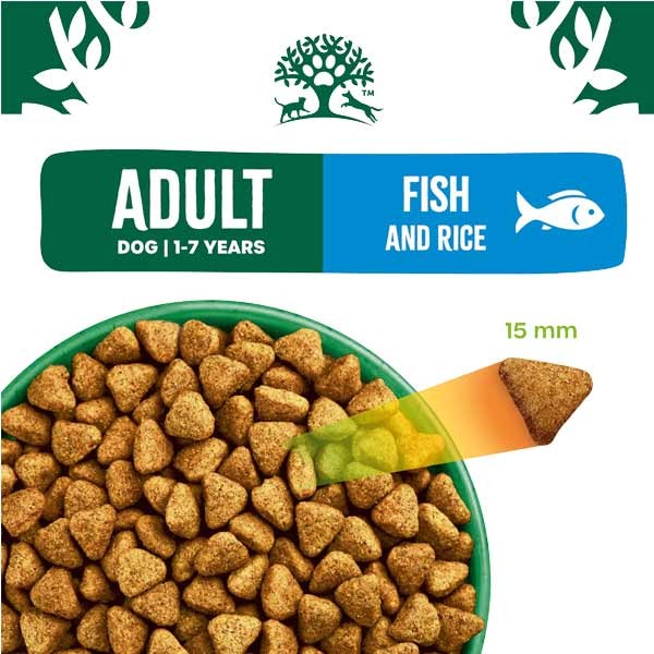 James Wellbeloved Fish & Rice Adult 15kg Dry Dog Food 2 James Wellbeloved Fish & Rice Adult 15kg Dry Dog Food - Image 2