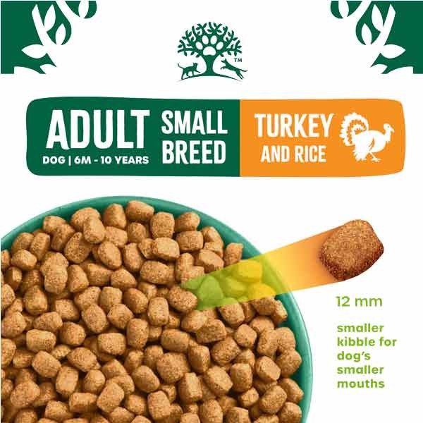 James Wellbeloved Turkey & Rice Small Breed Adult 1.5kg Dry Dog Food 2 James Wellbeloved Turkey & Rice Small Breed Adult 1.5kg Dry Dog Food - Image 2