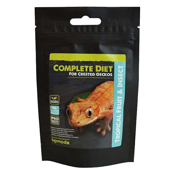 Komodo Crested Gecko Complete Diet Tropical Fruit & Insect 60g 1 Komodo Crested Gecko Complete Diet Tropical Fruit & Insect 60g