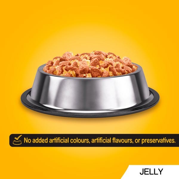 Pedigree Pouch Mixed Chunks in Jelly 40x100g Wet Dog Food 2 Pedigree Pouch Mixed Chunks in Jelly 40x100g Wet Dog Food - Image 2