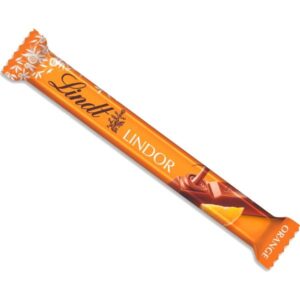 Lindt Lindor Milk Chocolate Orange Bar 38g