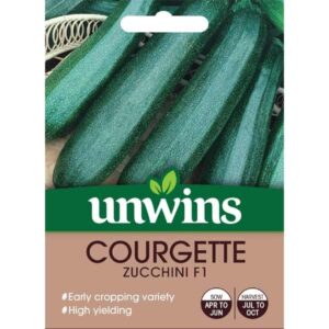 Unwins Courgette Zucchini F1 Seeds