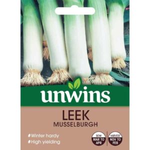 Unwins Leek Musselburgh Seeds