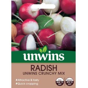 Unwins Radish (Globe) Annabel F1 Seeds