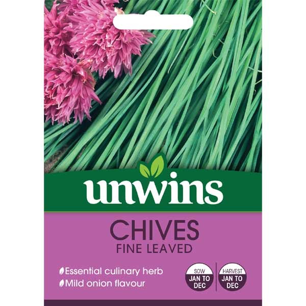 Unwins Chives Fine Leaved Seeds 1 Unwins Chives Fine Leaved Seeds