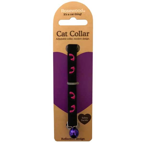 Rosewood Cats Eyes Reflective Cat Collar 1 Rosewood Cats Eyes Reflective Cat Collar