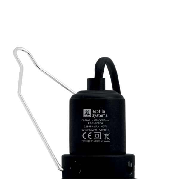 Reptile Systems Black Edition Clamp Lamp Holder Medium 3 Reptile Systems Black Edition Clamp Lamp Holder Medium - Image 3