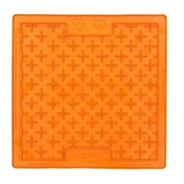 LickiMat Classic Buddy Orange 2 LickiMat Classic Buddy Orange - Image 2