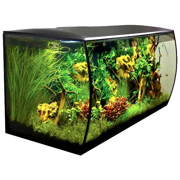 Fluval Flex 123 Litres Aquarium Black 1 Fluval Flex 123 Litres Aquarium Black