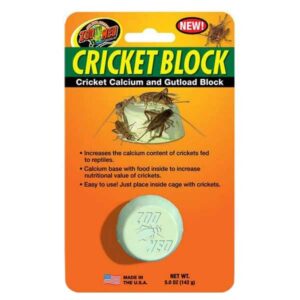 ZooMed Cricket Block: Calcium & Gutload Block