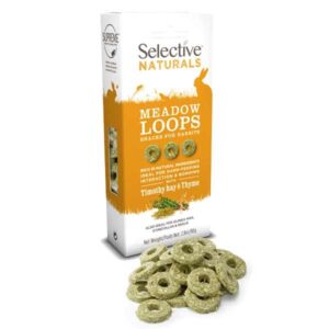 Selective Naturals Meadow Loops with Timothy hay & Thyme 80g